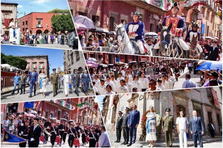 Conmemora Gobernadora en San Miguel de Allende el 216 aniversario de la Independencia de México