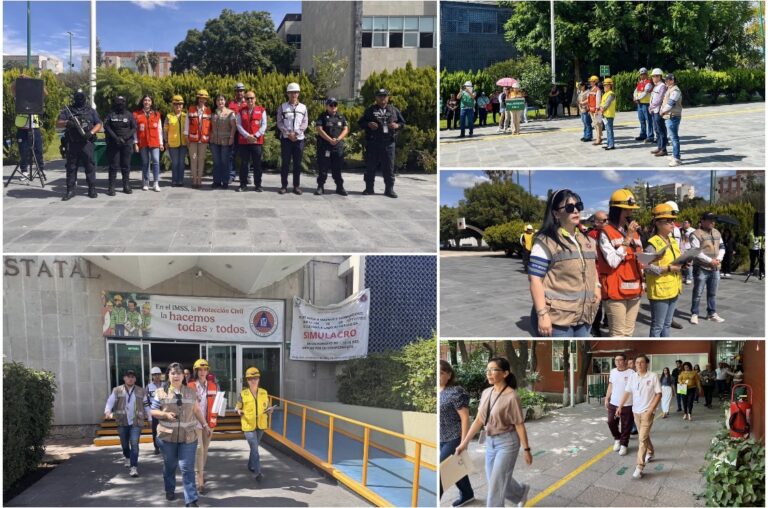 Fortalece IMSS Guanajuato la cultura de prevención en el marco del Día Nacional de Protección Civil