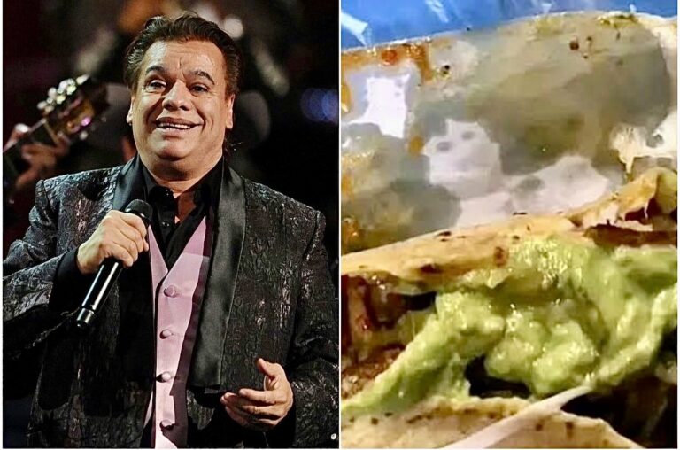¡JUAN GABRIEL “APARECE” EN UNA QUESADILLA!