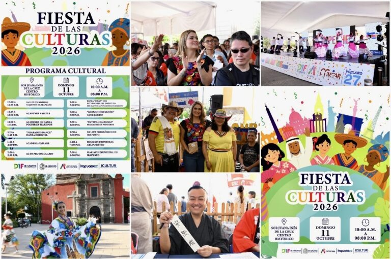 DIF IRAPUATO INVITA A LA FIESTA DE LAS CULTURAS 2026, PARTICIPAN 17 PAÍSES