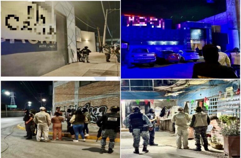 REALIZAN BÚSQUEDA DE PERSONAS DESAPARECIDAS EN 10 CENTROS NOCTURNOS DE LEÓN