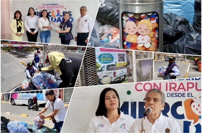 ENTREGA GOBIERNO DE IRAPUATO MÁS DE 200 MIL TAPITAS PARA TRATAMIENTO DE NIÑAS Y NIÑOS CON CÁNCER