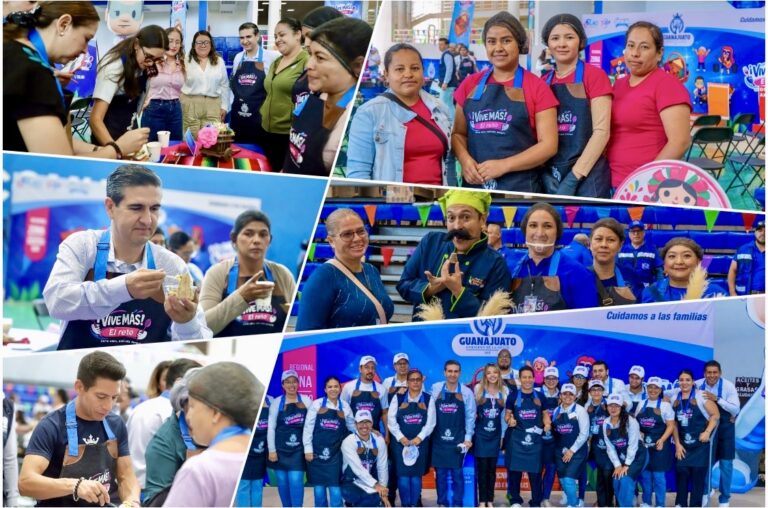 DIF Estatal lleva a Silao sabor y creatividad con 41 Recetas a través Vive Más!