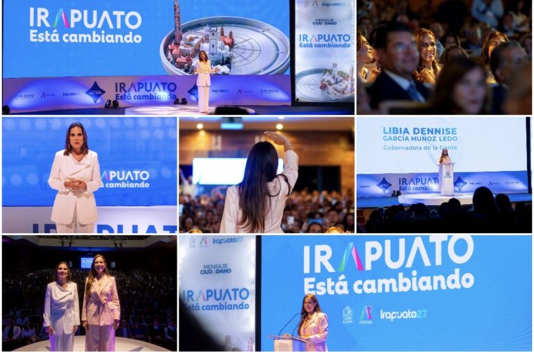 Viene lo mejor para Irapuato, vamos por más obras y más oportunidades: Libia Dennise García Muñoz Ledo