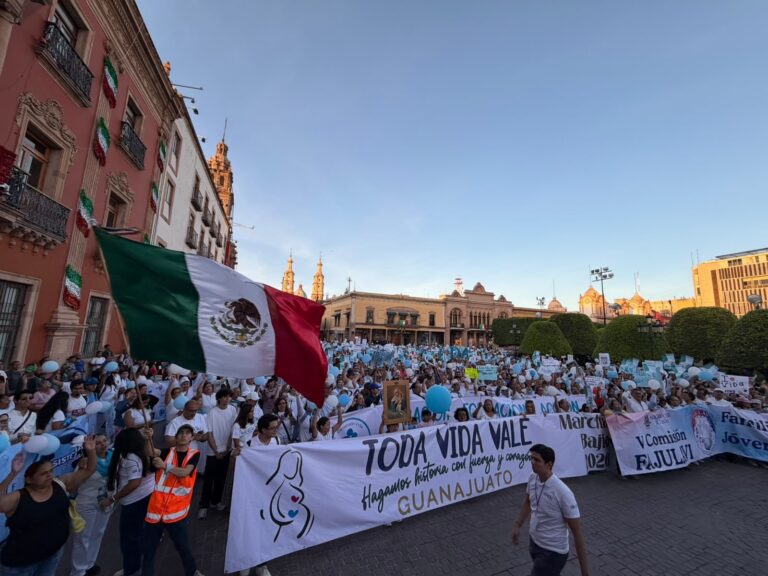 Más de 13 mil personas se manifiestan para rechazar la despenalización del aborto