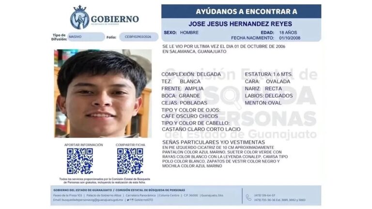 Buscan a joven estudiante del Conalep que presuntamente fue privado ilegalmente de la libertad