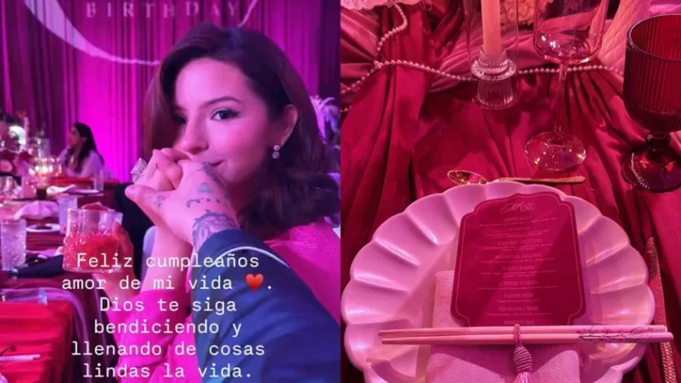 Ángela Aguilar celebra sus 23 años con lujosa fiesta