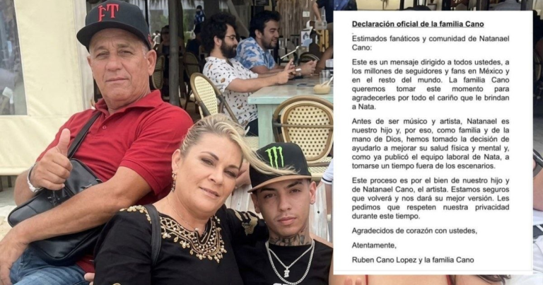 Familia de Natanael Cano rompe el silencio tras cancelación de su gira