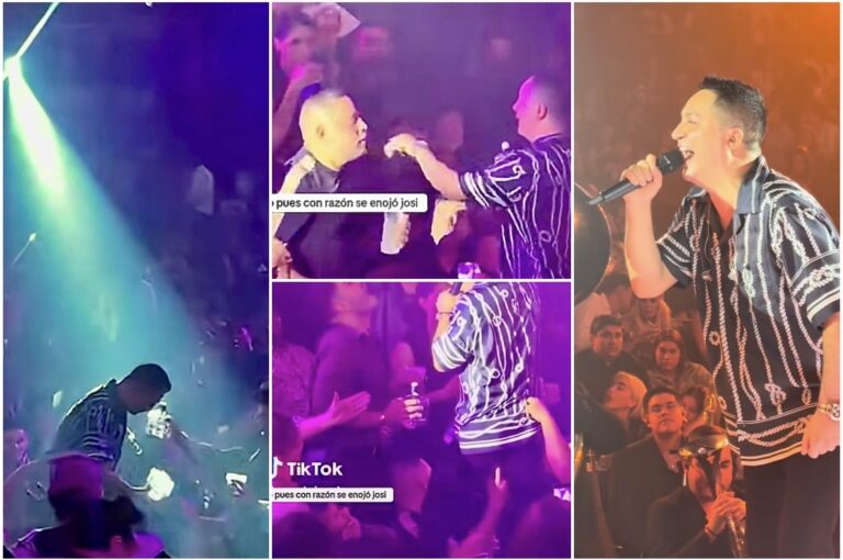 JOSI CUEN VIVE TENSO MOMENTO CON UN FAN EN PLENO CONCIERTO