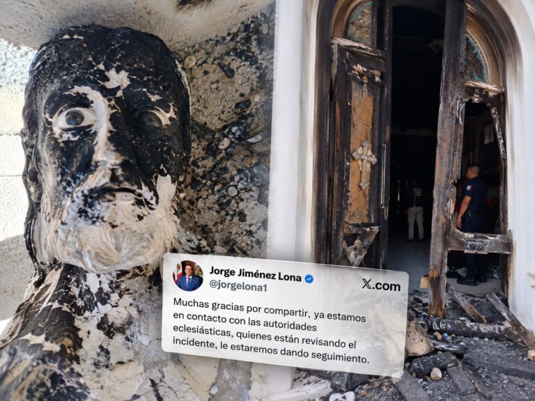 Incendian templo del Señor de los Remedios en La Laborcita, León; investigan el caso