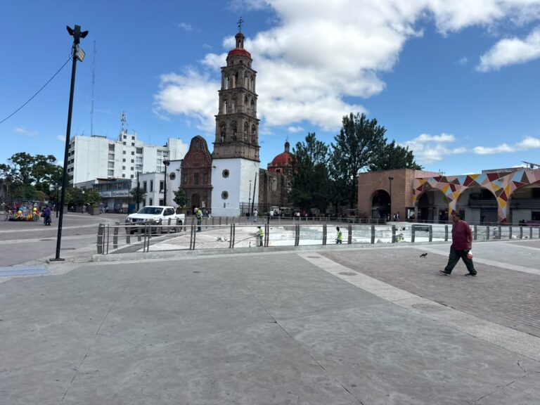 Fuentes danzarinas de la plazuela Miguel Hidalgo estarían listas a inicios de diciembre