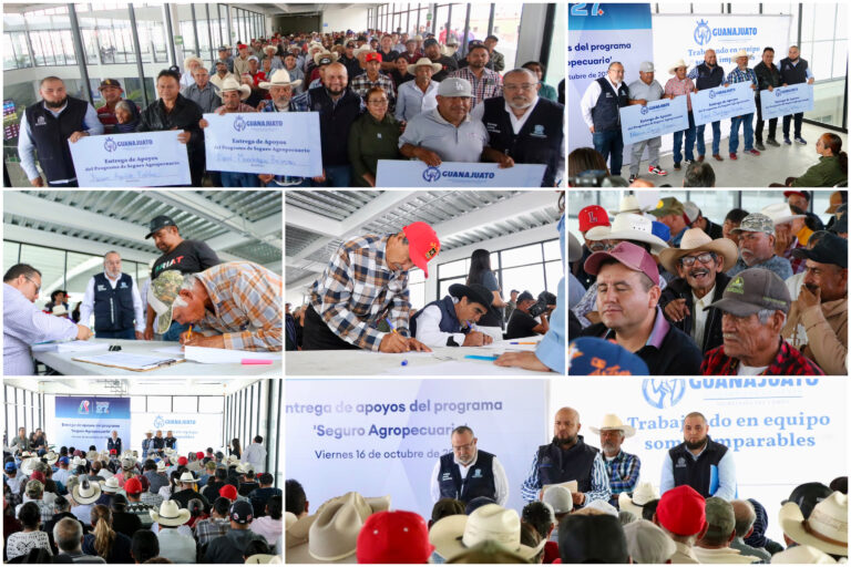 ENTREGA GOBIERNO DE IRAPUATO SEGUROS AGROPECUARIOS A 131 PRODUCTORES
